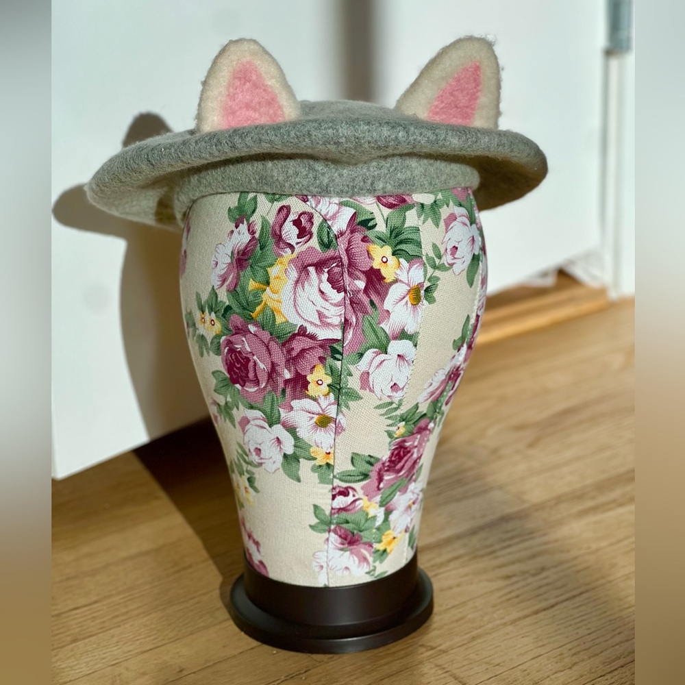 Felt Cat Ear Beret